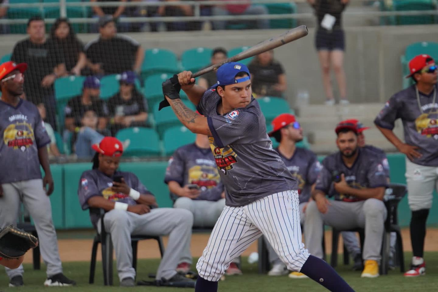 $!El guinda José Cervantes se lleva el Jonrón Derby de la Liga Norte de México