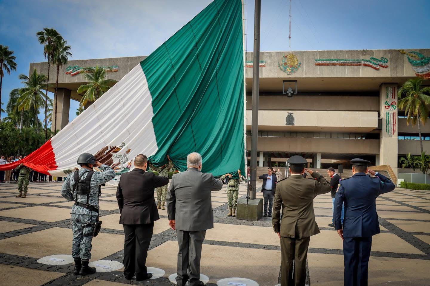 $!Gobierno de Sinaloa conmemora el 204 aniversario de la consumación de la Independencia de México