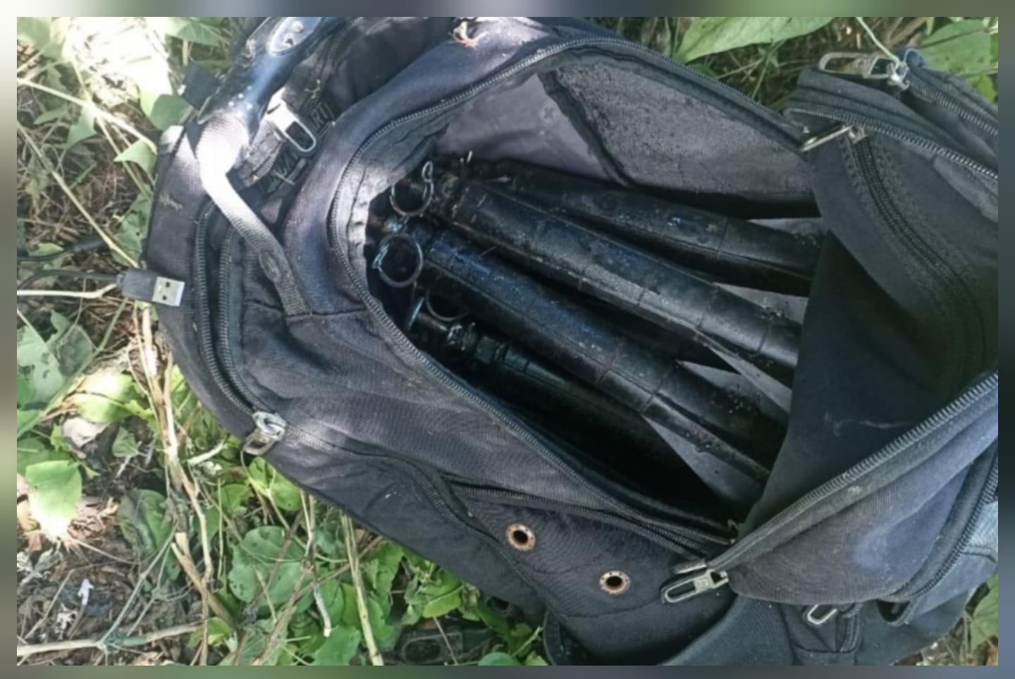 $!Ejército asegura 19 artefactos explosivos improvisados en El Guasimal, Culiacán