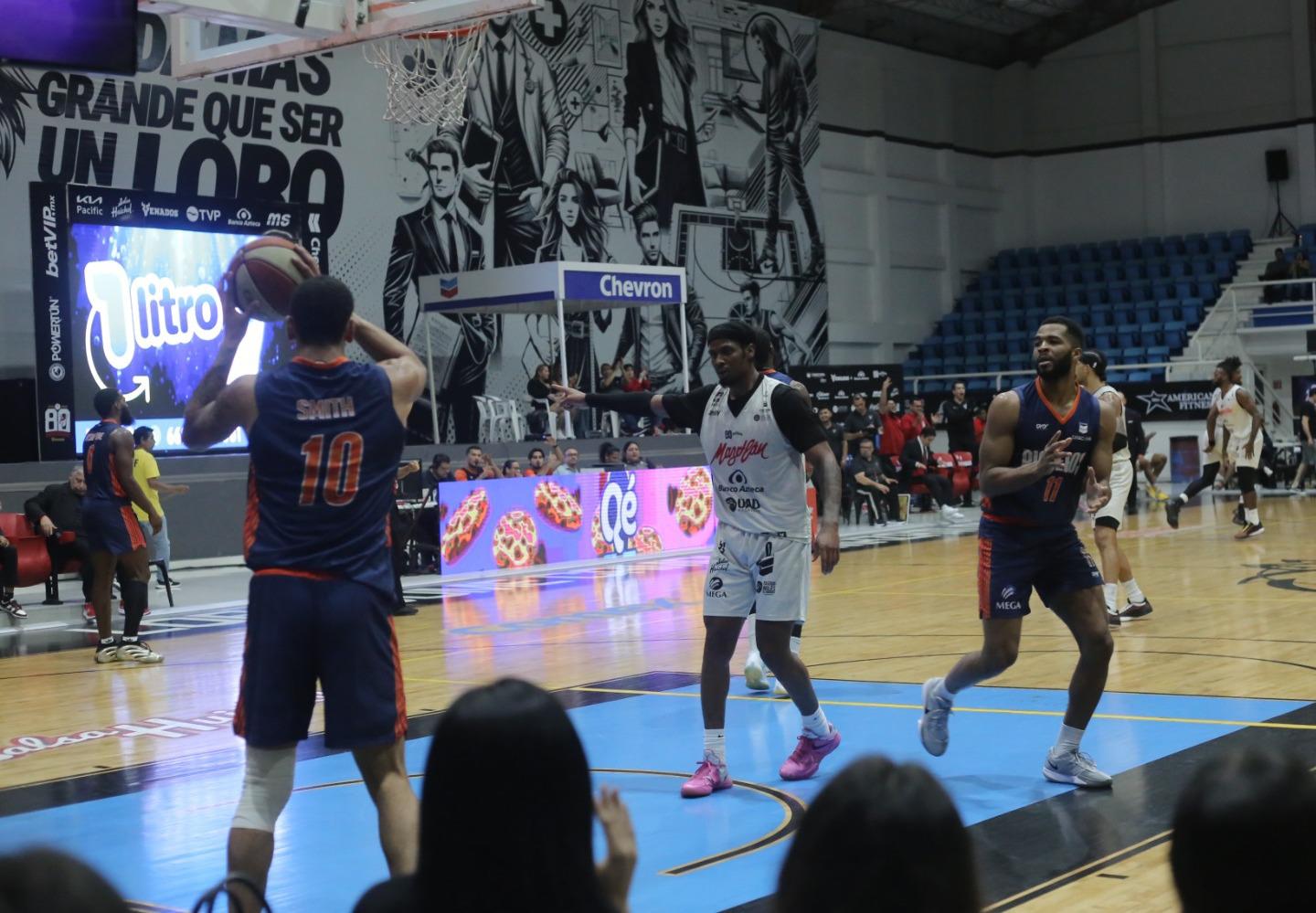 $!Se impone Venados Basketball con autoridad sobre Pioneros de Los Mochis en el arranque de la última serie en casa