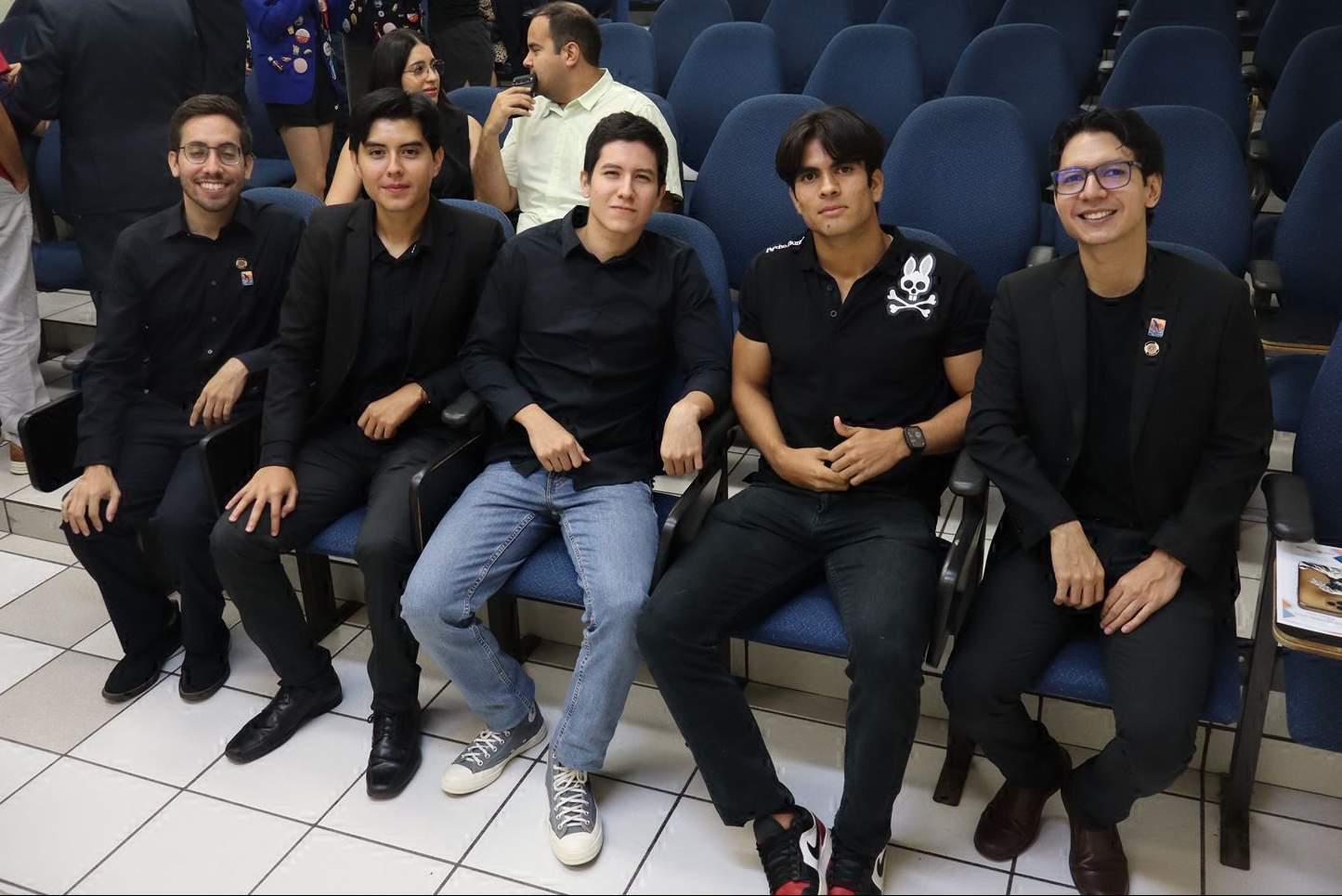 $!Fernando Valdez, Alfredo Timmerman, Sebastián Morales, Leonardo Chávez y Eugenio Rodríguez.