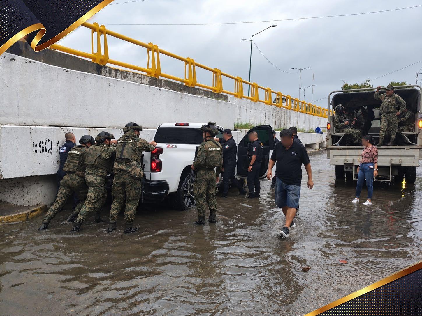$!Huracán Simon deja lluvias, inundaciones y cortes de luz en Guerrero; se prevén más tormentas