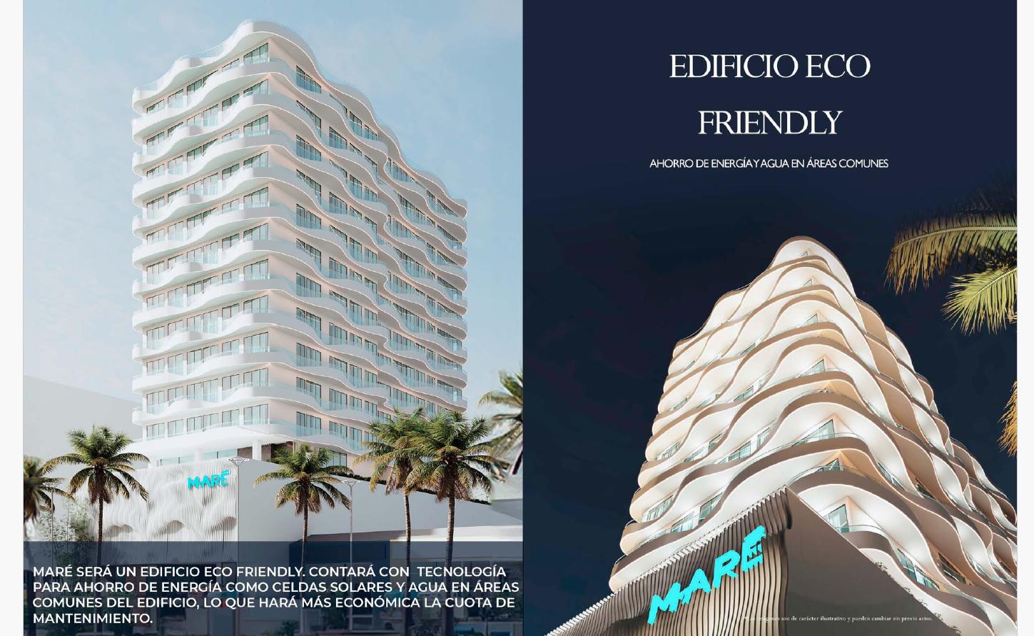 $!El diseño de la torre “Maré Golden Zone Condos” es una manifestación de modernidad pensado para ofrecer un espacio que no solo sea estéticamente atractivo, sino también funcional y cómodo.