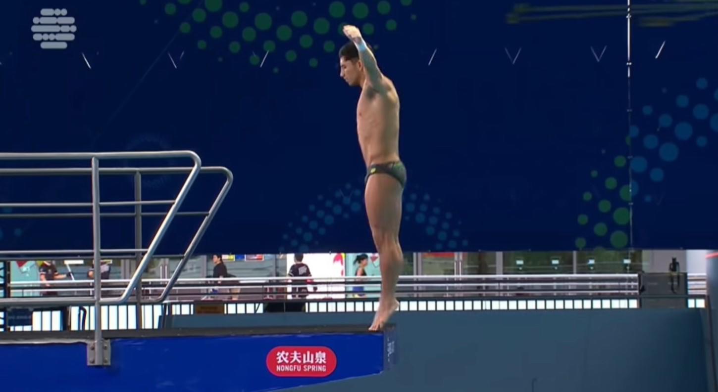 $!Randal Willars cierra con bronce los clavados del Mundial de Deportes Acuáticos Singapur