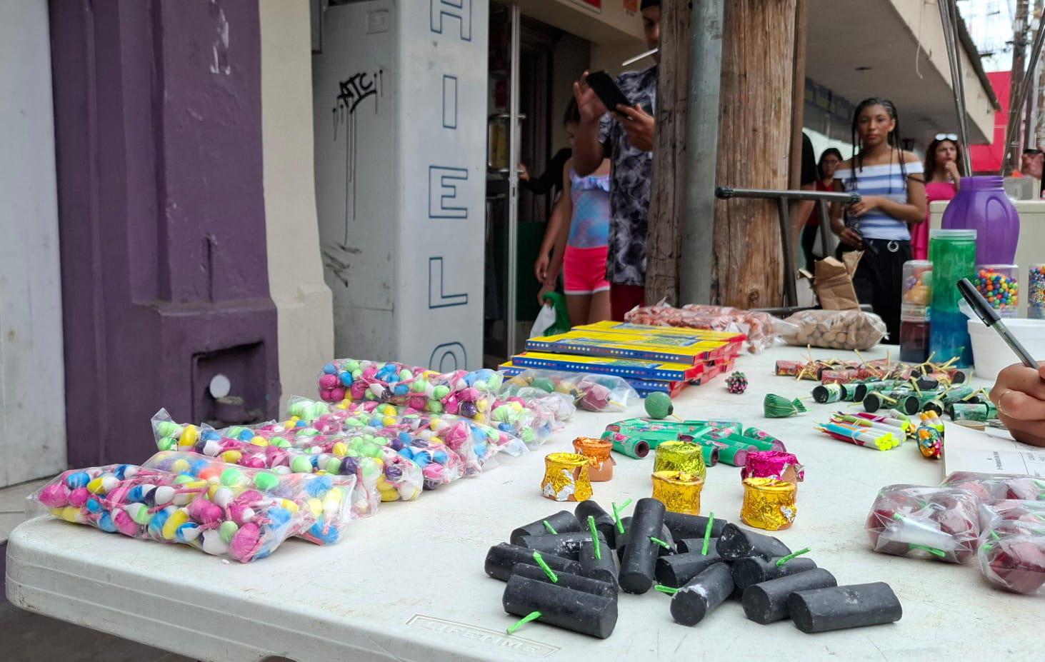 $!Se han asegurado cerca de 60 kilos de pirotecnia en Mazatlán: PC