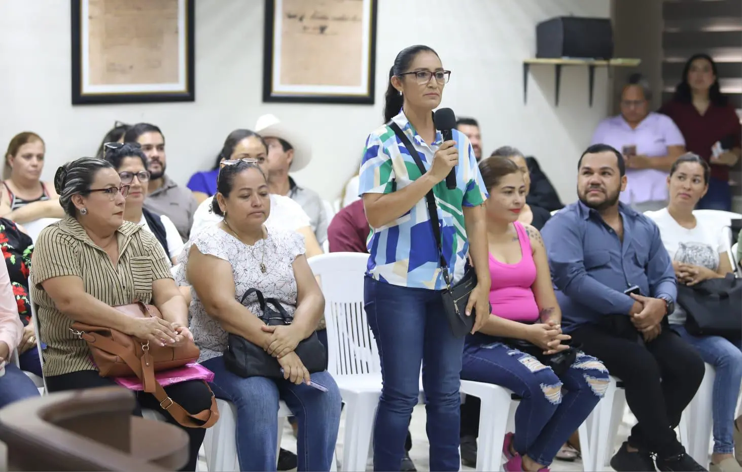 $!Síndicos y comisarios plantean sus problemáticas en reunión con alcaldesa y funcionarios