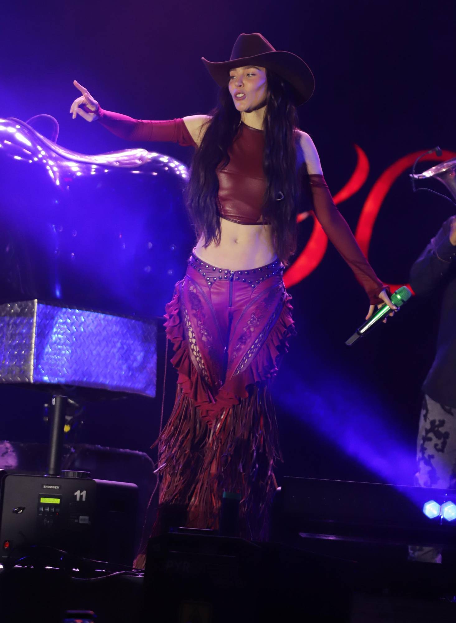 $!La cantante desató euforia entre el público.