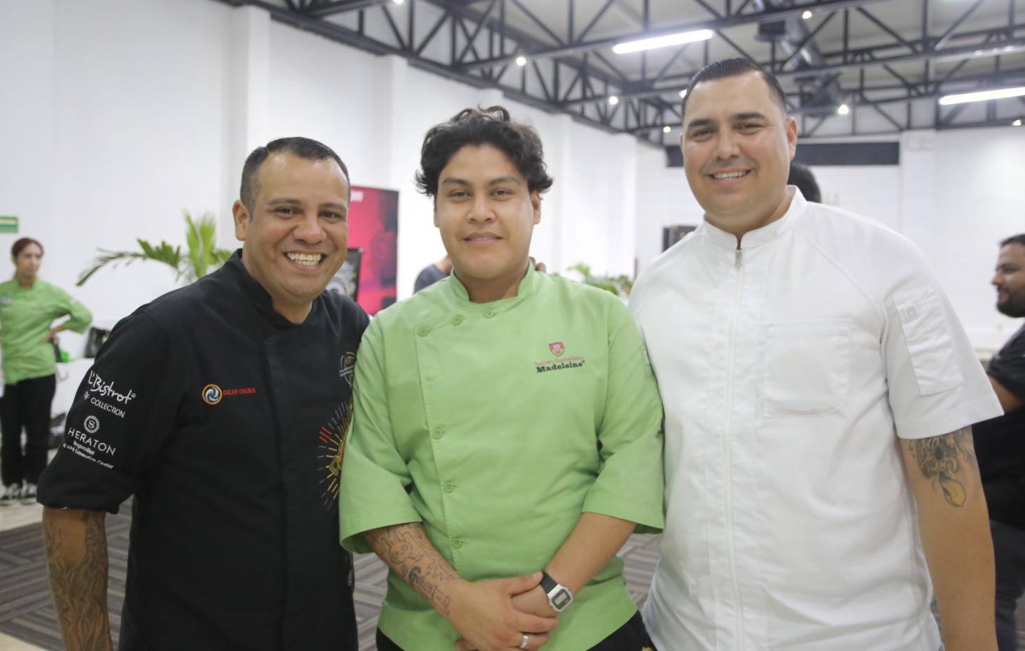 $!Óscar Osuna, Brays Rusell y Héctor Valdez.