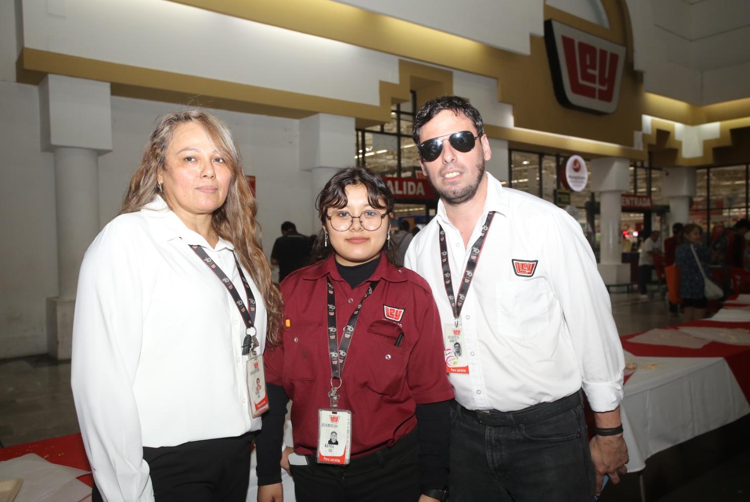 $!Mary Ruiz, Kenia Díaz y Jesús Torres.