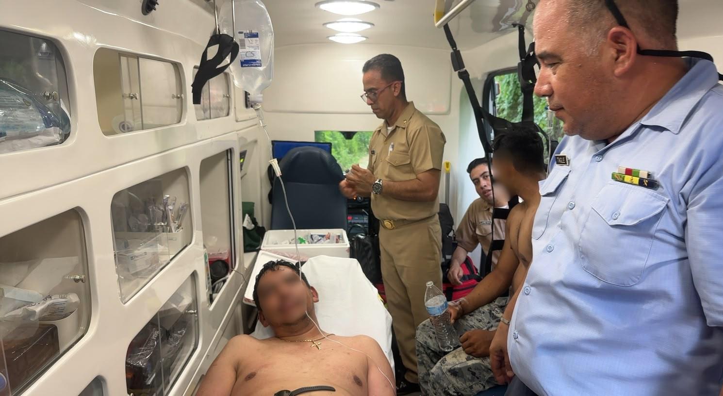 $!Atacan abejas a 3 personas en Veranos, Mazatlán; Marina brinda auxilio