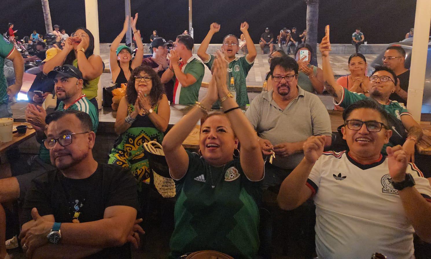 $!Vibra zona turística de Mazatlán con el triunfo de México en el Mundial 2026