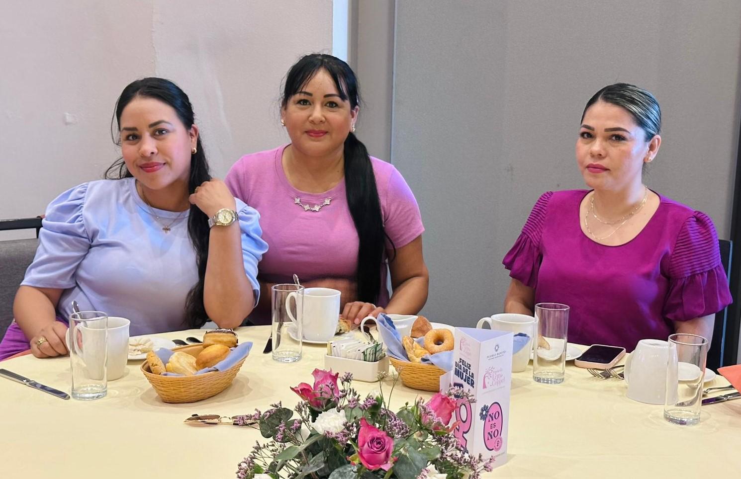 $!Paulina Jasso, Leticia Vázquez y Sarahí Rodríguez.