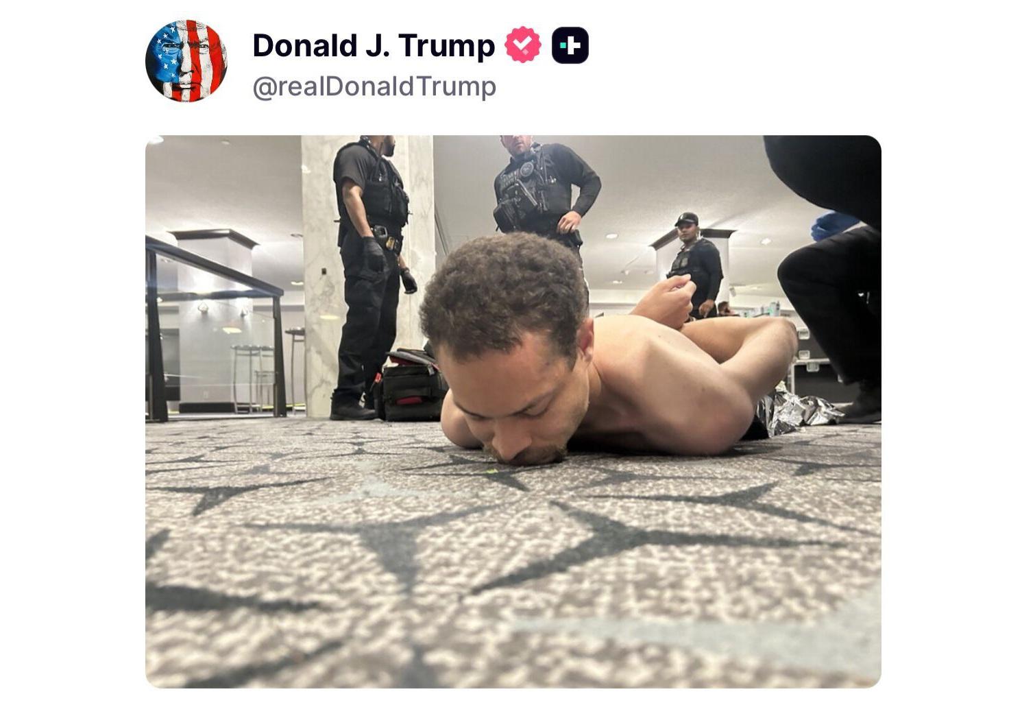 $!Supuesto agresor de tiroteo en cena de Trump comparecerá por cargos de agresión en EU