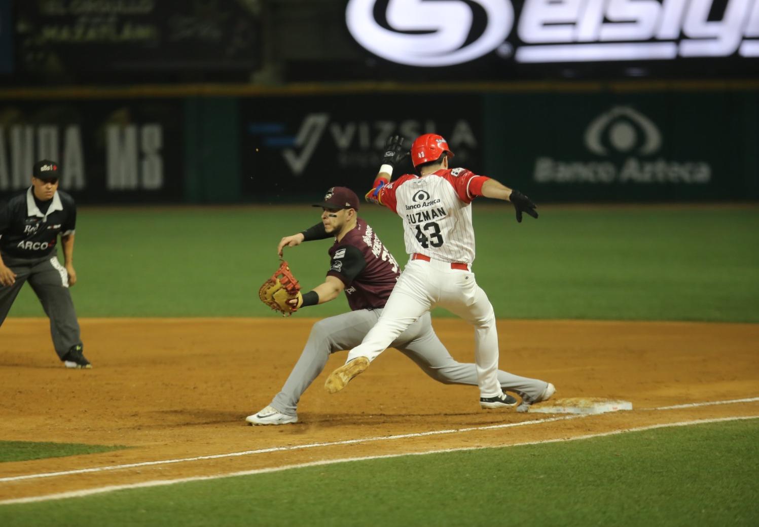 $!Tomateros se impone con autoridad a Venados en el inicio de serie en Mazatlán