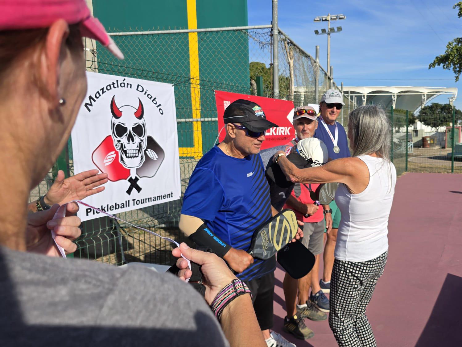 $!En marcha, tercera edición del Diablo Pickleball Tournament, en Mazatlán
