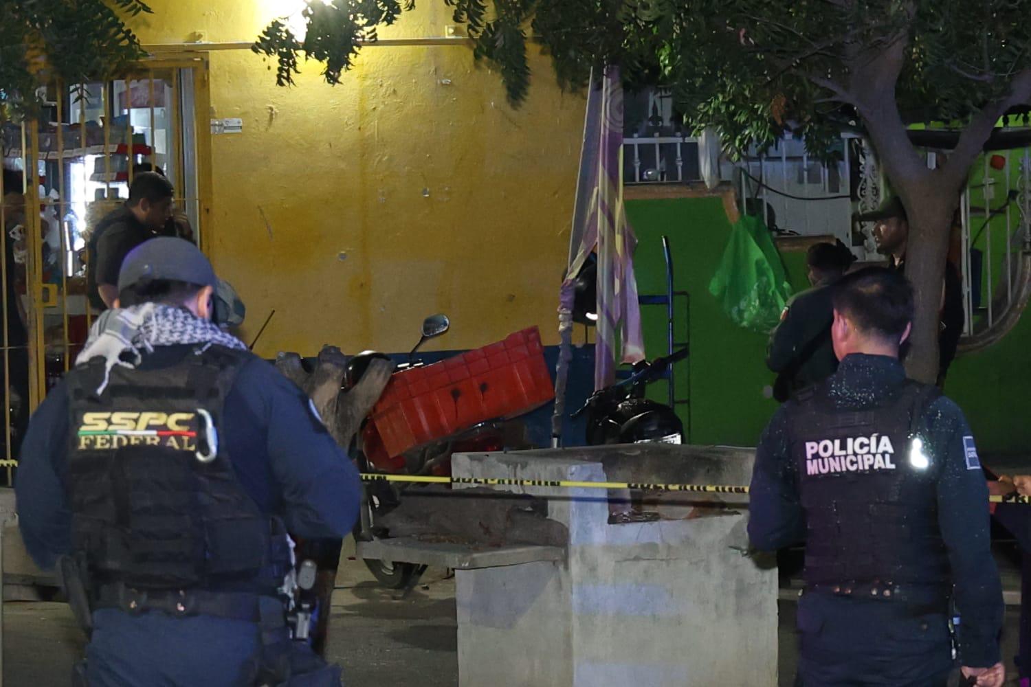 $!Ataque a balazos en Valles del Ejido deja un muerto y dos heridos en Mazatlán