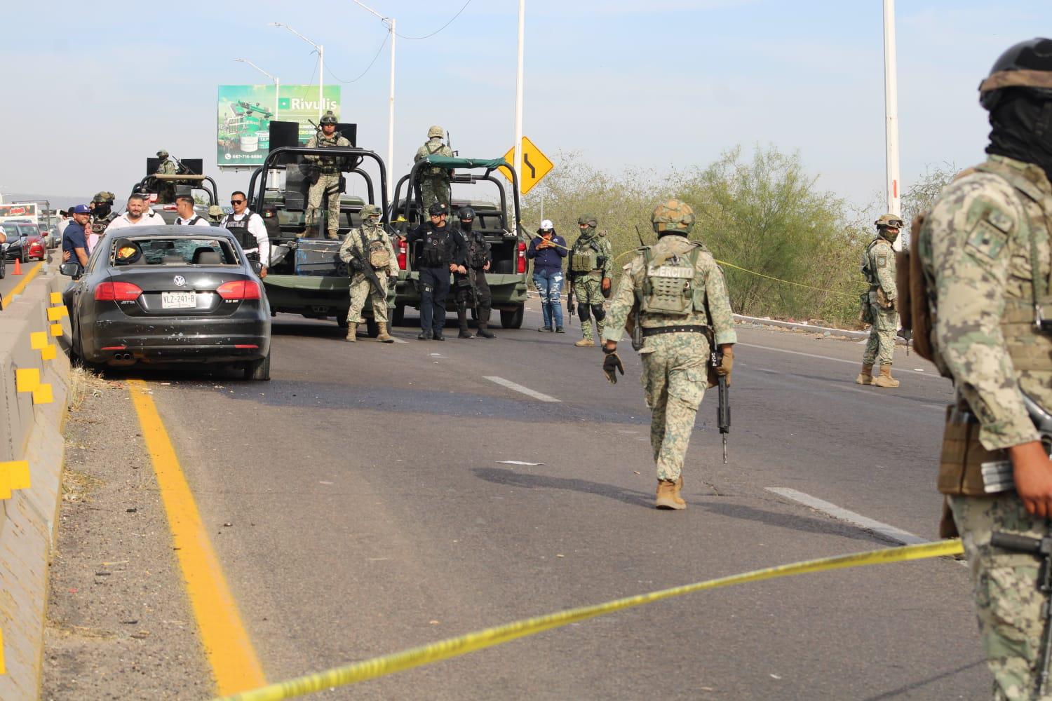 $!Matan a agente de Tránsito Municipal frente a plaza comercial de Culiacán