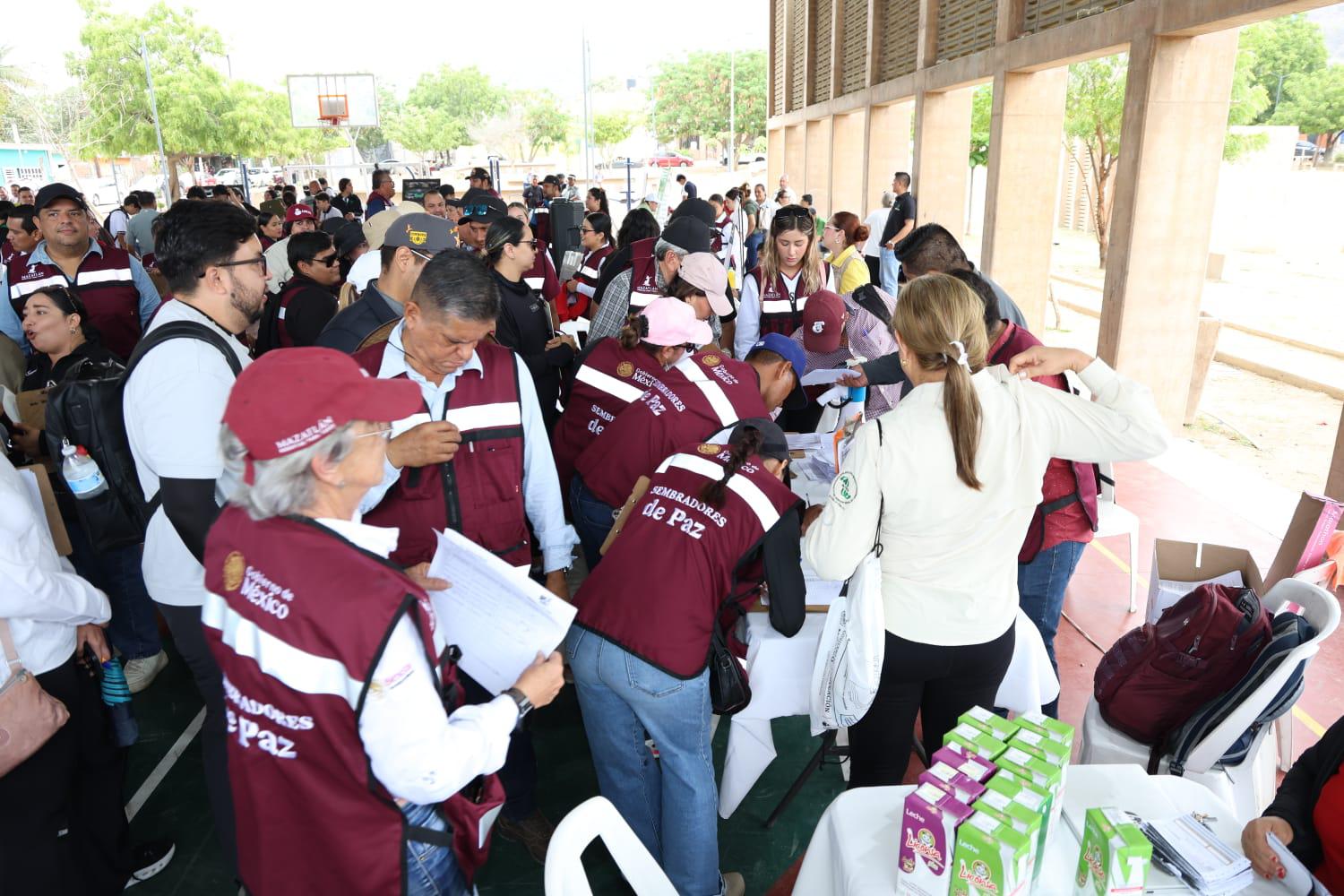 $!Realizan Jornadas de la Paz, ahora en la colonias Urías, al sur de Mazatlán
