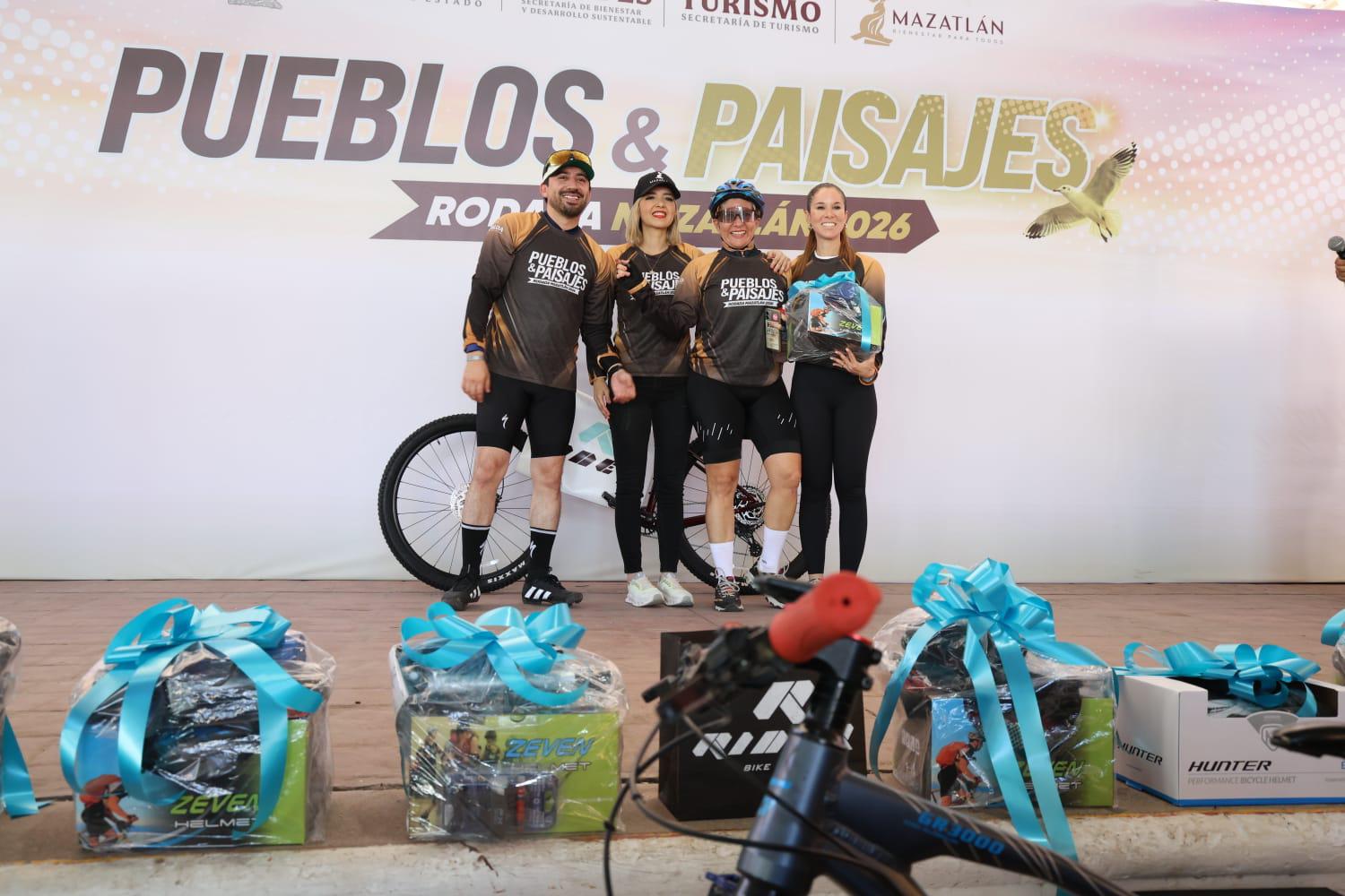 $!Mazatlán pedalea: más de mil ciclistas en Pueblos y Paisajes 2026