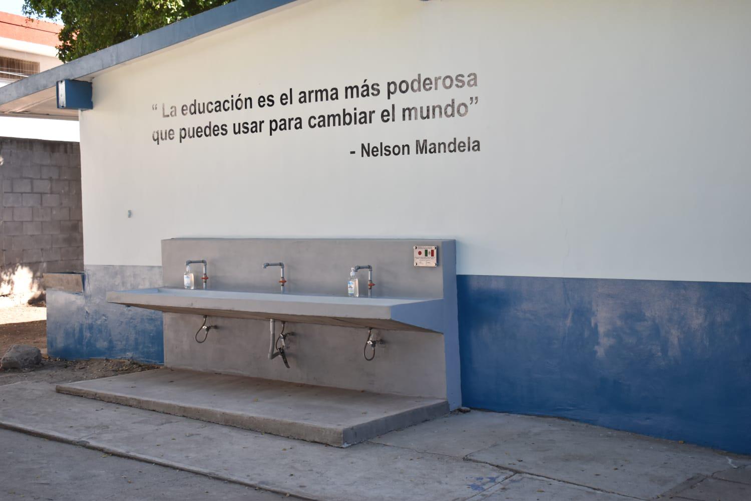 $!Japón dona a Culiacán más de $400 mil para construir lavamanos en escuelas