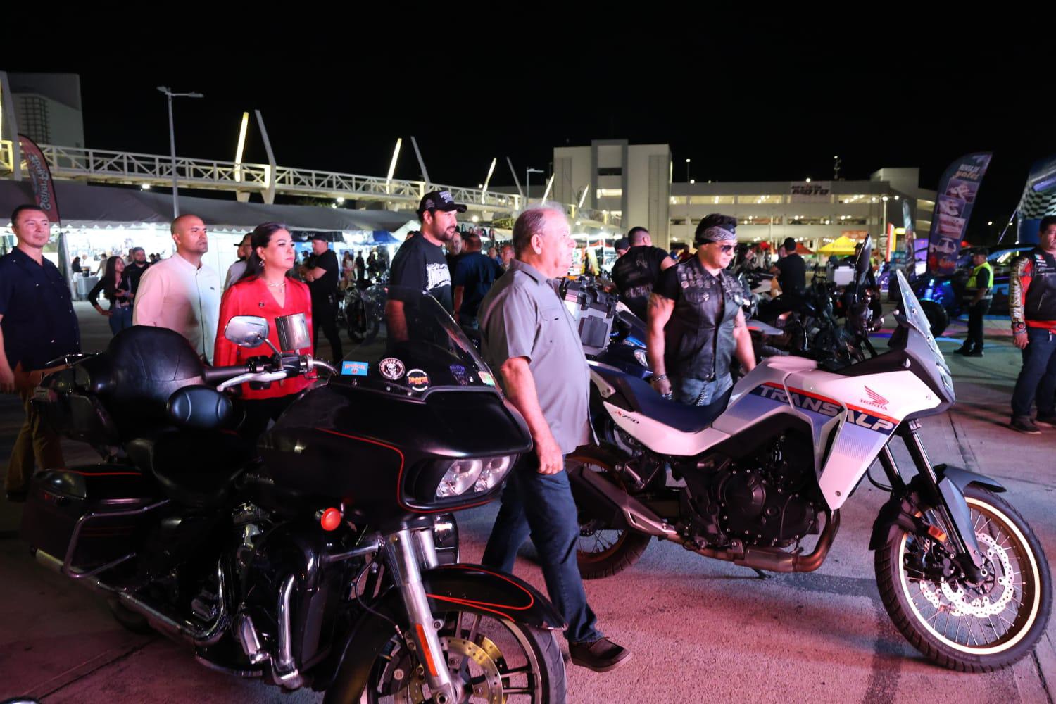 $!Semana Internacional de la Moto prende motores en Mazatlán