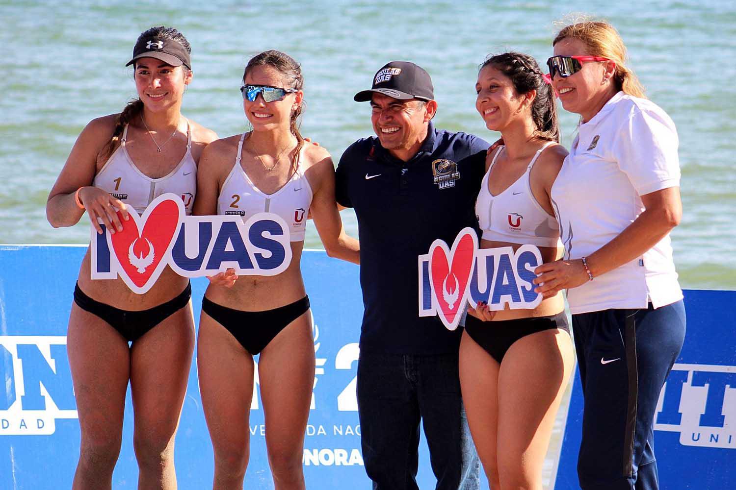 $!Sobresale el voleibol femenil de la UAS al ganar oro