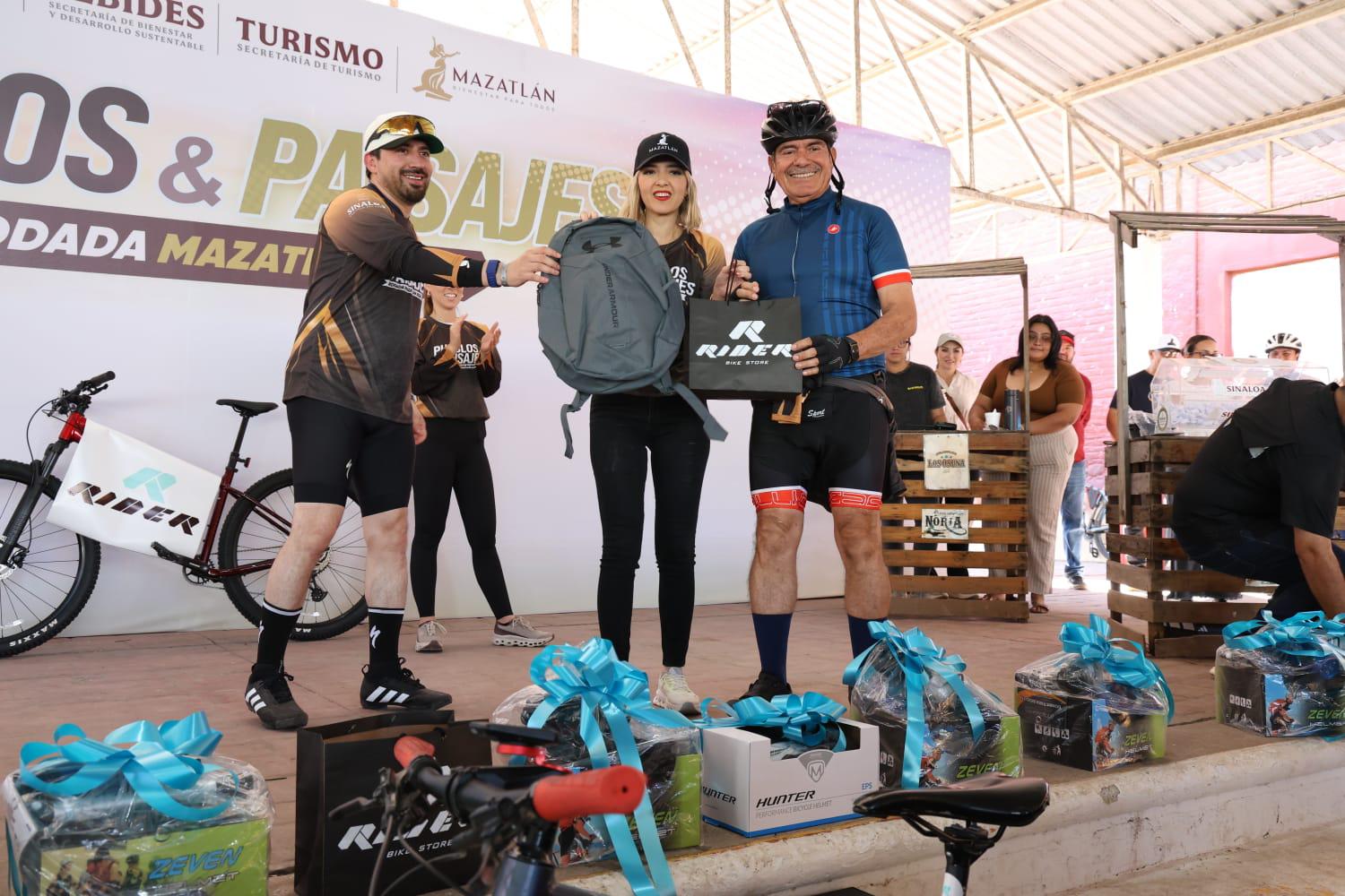 $!Mazatlán pedalea: más de mil ciclistas en Pueblos y Paisajes 2026