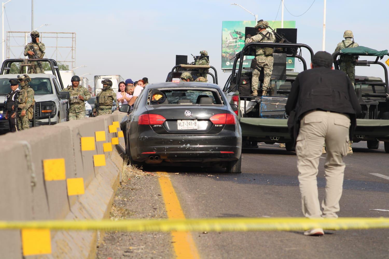 $!Matan a agente de Tránsito Municipal frente a plaza comercial de Culiacán