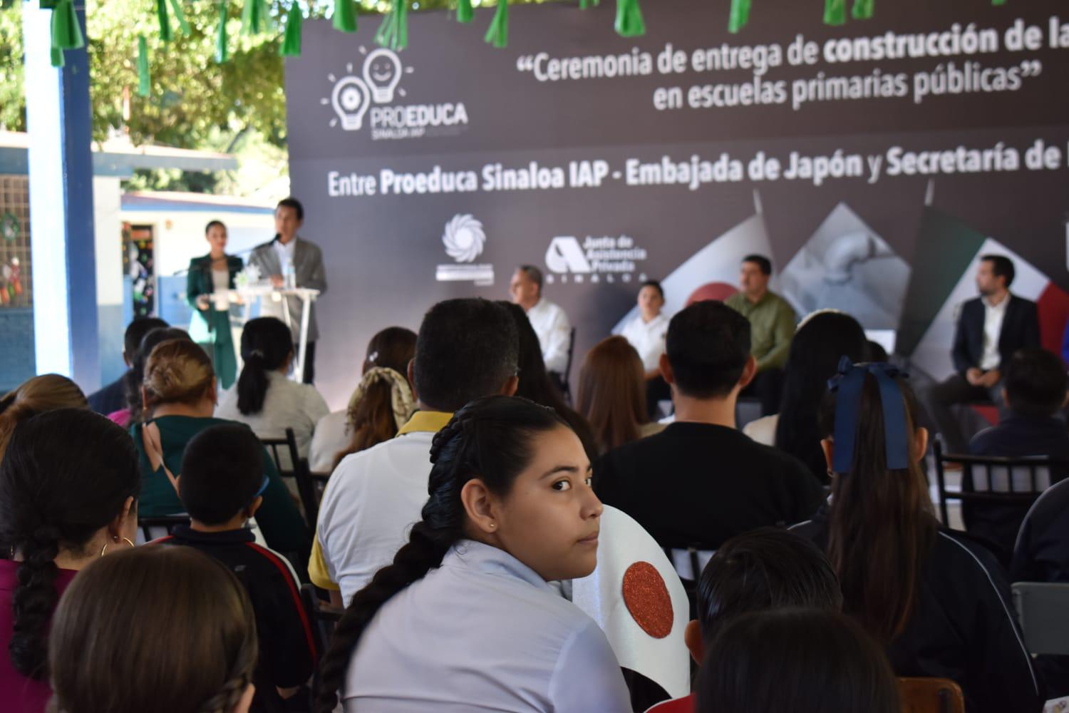$!Japón dona a Culiacán más de $400 mil para construir lavamanos en escuelas
