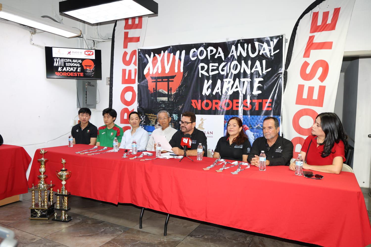 $!Copa Regional Karate Noroeste 2026 reunirá a 300 competidores en Mazatlán
