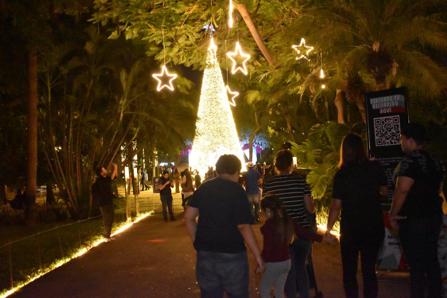 $!Encienden las luces y llega la magia de la Navidad al Botánico