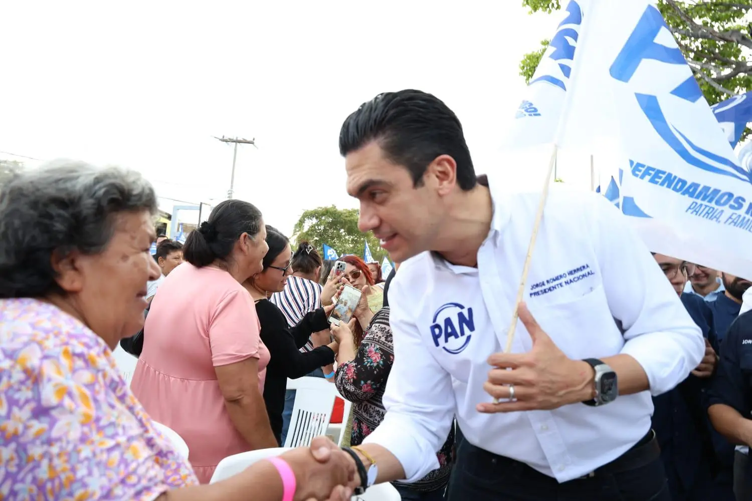 $!PAN ofrece sus candidaturas a quien le interese levantar la voz y señalar lo que está mal: Jorge Romero