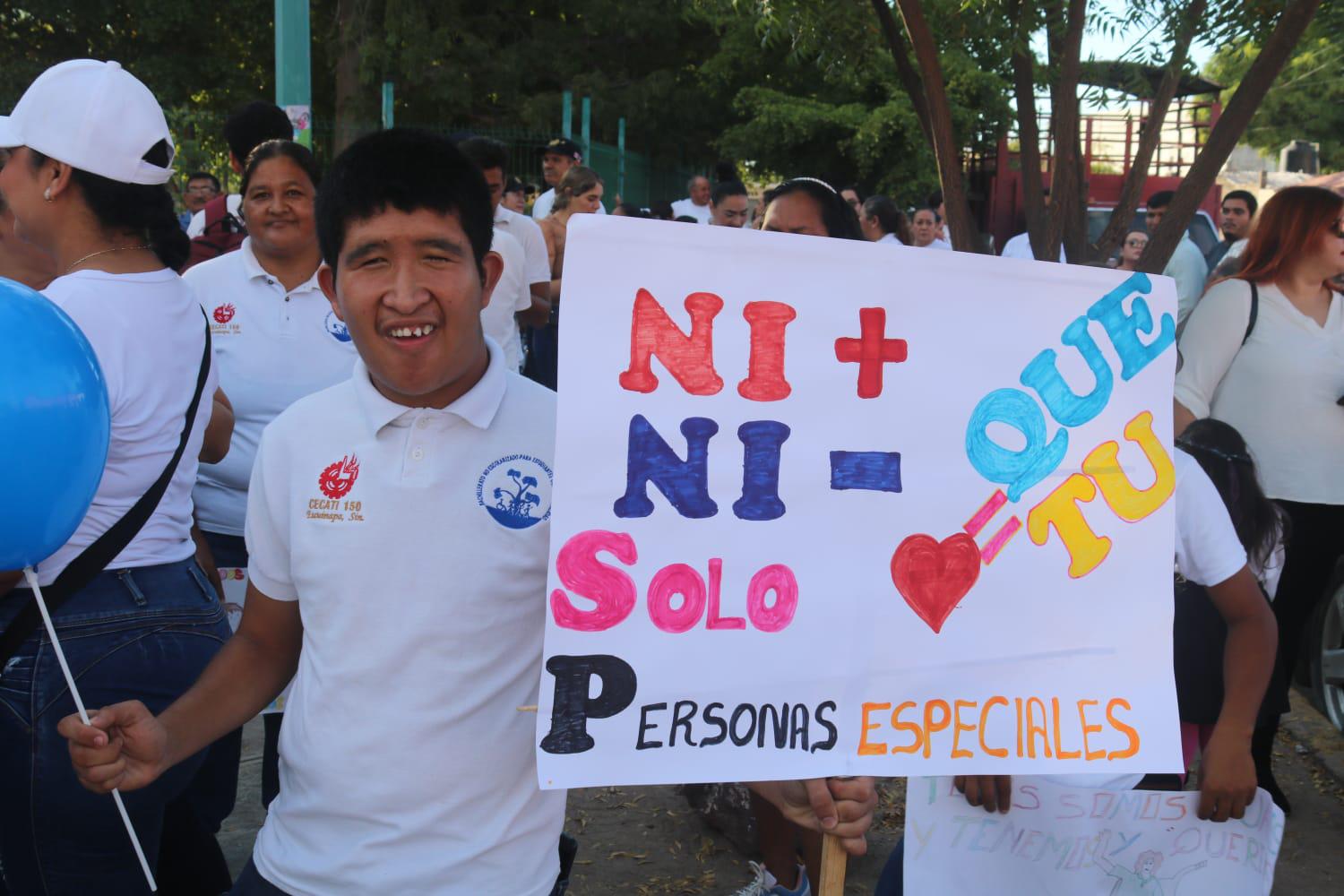 $!Con carrera conmemoran el Día Mundial de las Personas con Discapacidad en Escuinapa