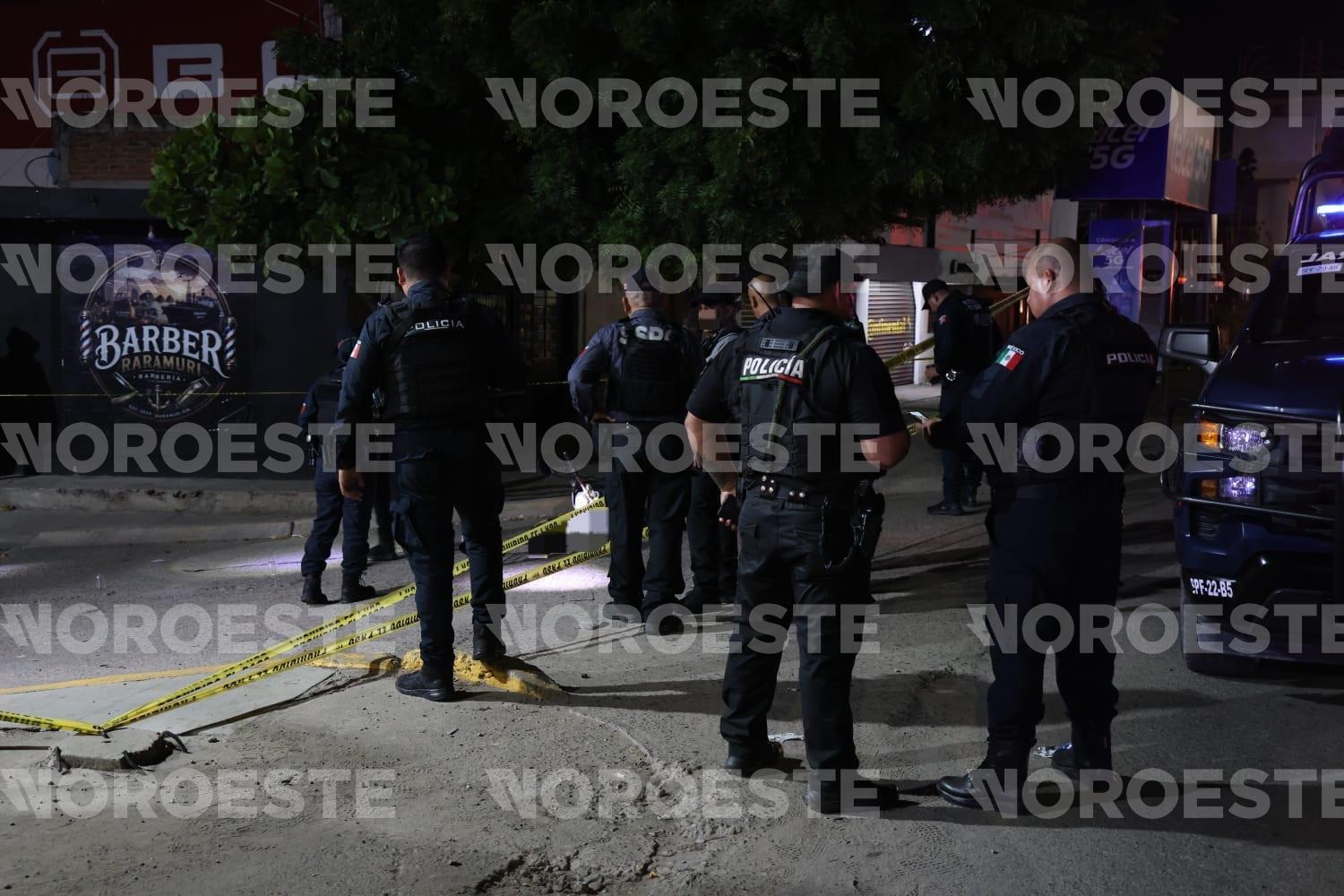 $!Motociclista muere por disparos de arma de fuego en la colonia Zapata de Mazatlán