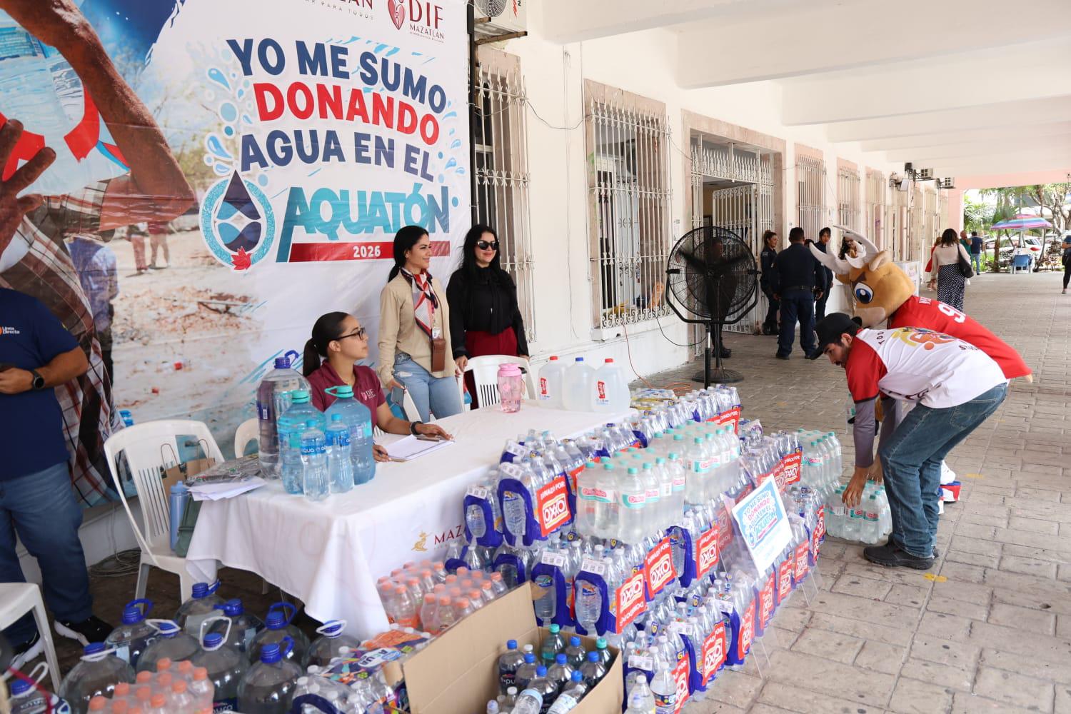 $!Con una amplia participación ciudadana concluye Aquatón 2026 en Mazatlán