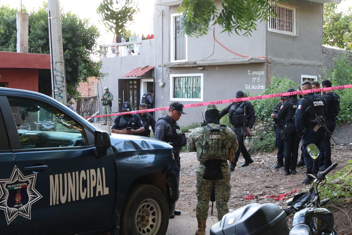 $!Arrojan explosivo en una vivienda de la colonia Díaz Ordaz, en Mazatlán; no hay lesionados