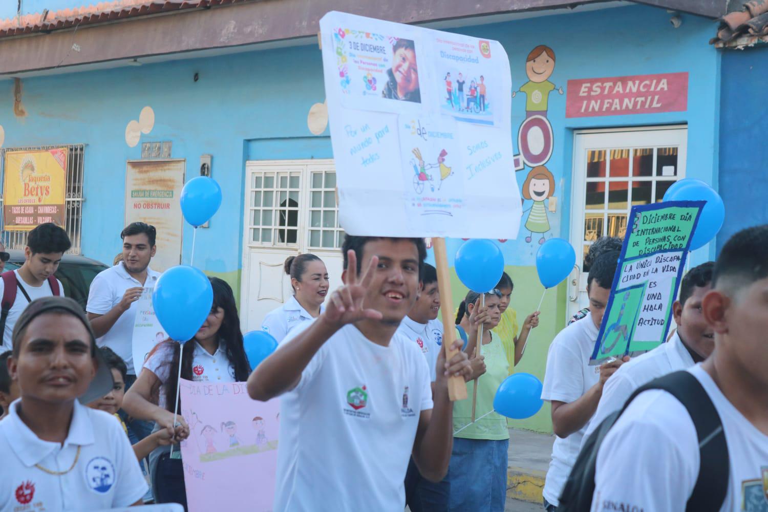 $!Con carrera conmemoran el Día Mundial de las Personas con Discapacidad en Escuinapa