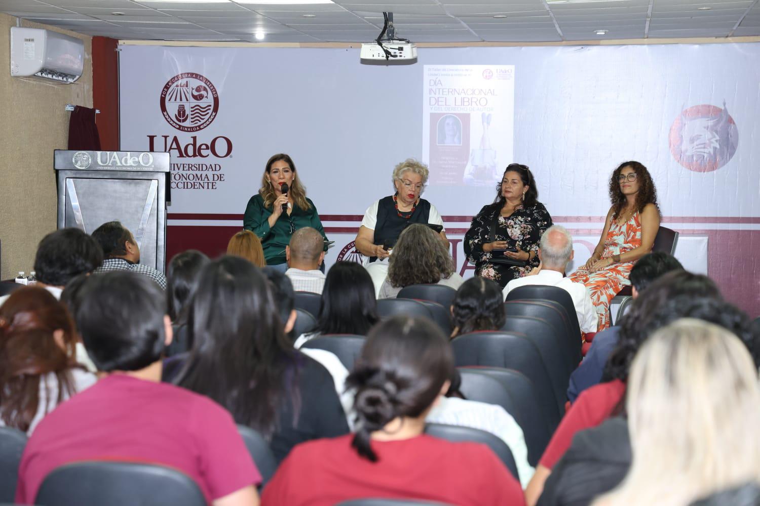 $!Silvia Michel encabezó la organización del homenaje literario dedicado a la poeta Ana Belén López.