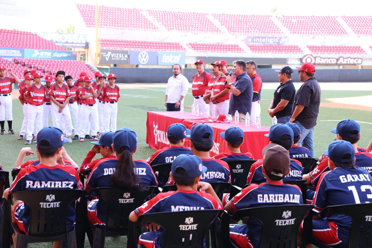 $!Venados de Mazatlán abanderan a su selección infantil rumbo al Torneo LMP 2026
