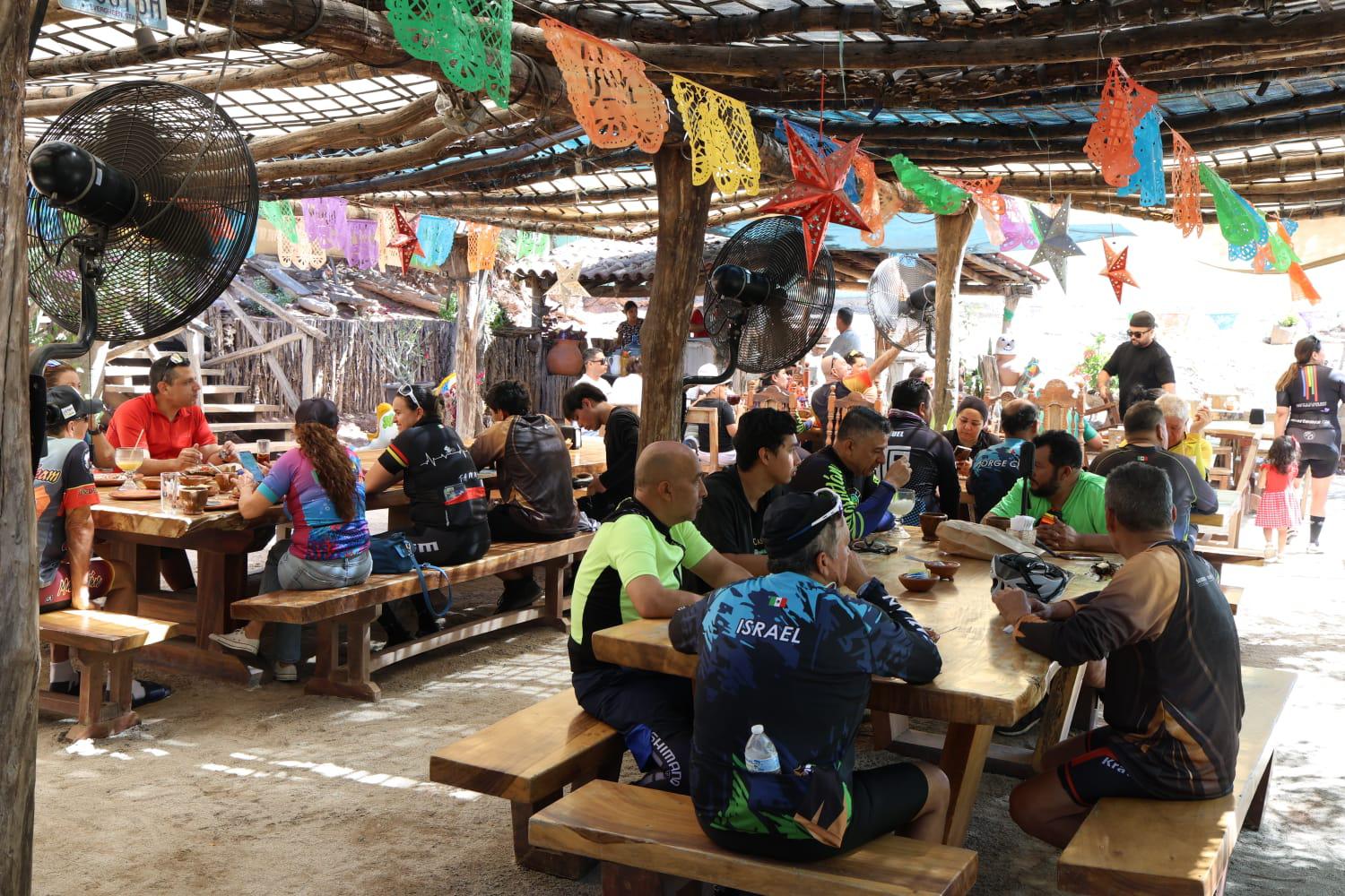 $!Rodada Pueblos y Paisajes impulsa turismo y derrama económica en La Noria: Alcaldesa