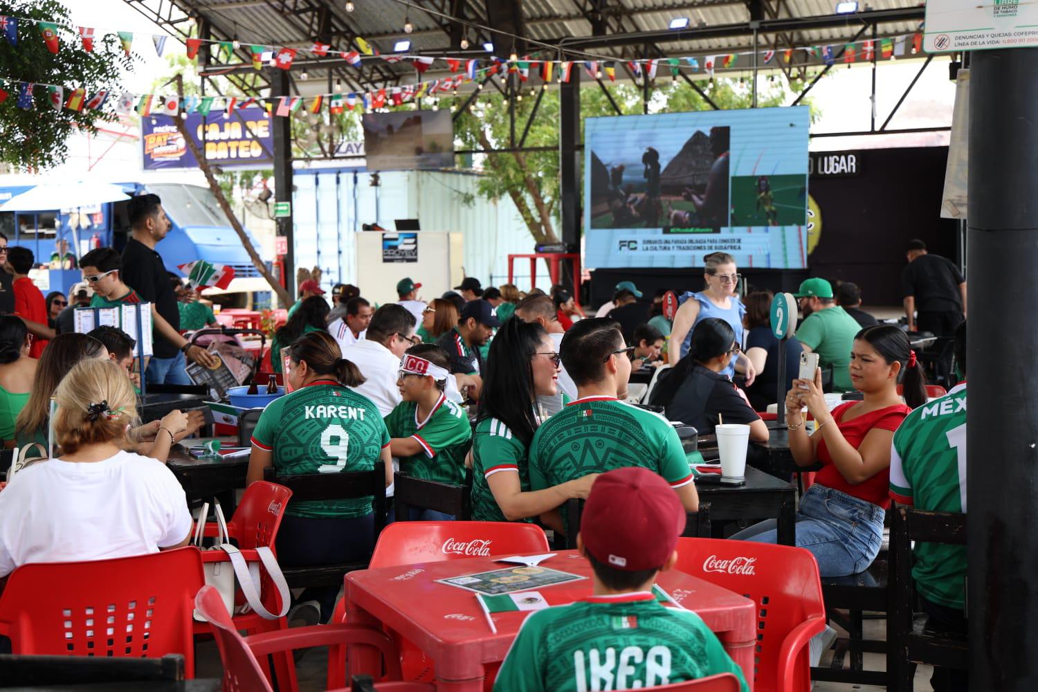 $!Mazatlán vive un discreto arranque del Mundial 2026
