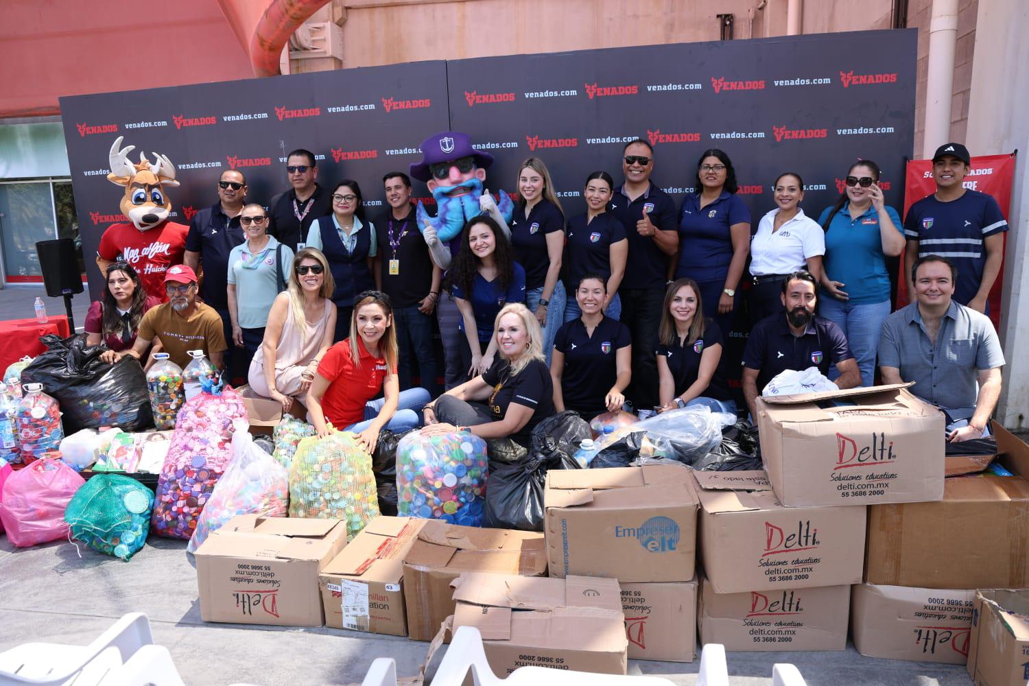 $!Venados de Mazatlán, escuelas y organismos sociales se unen al Tapatón 2026 en apoyo a niños con cáncer