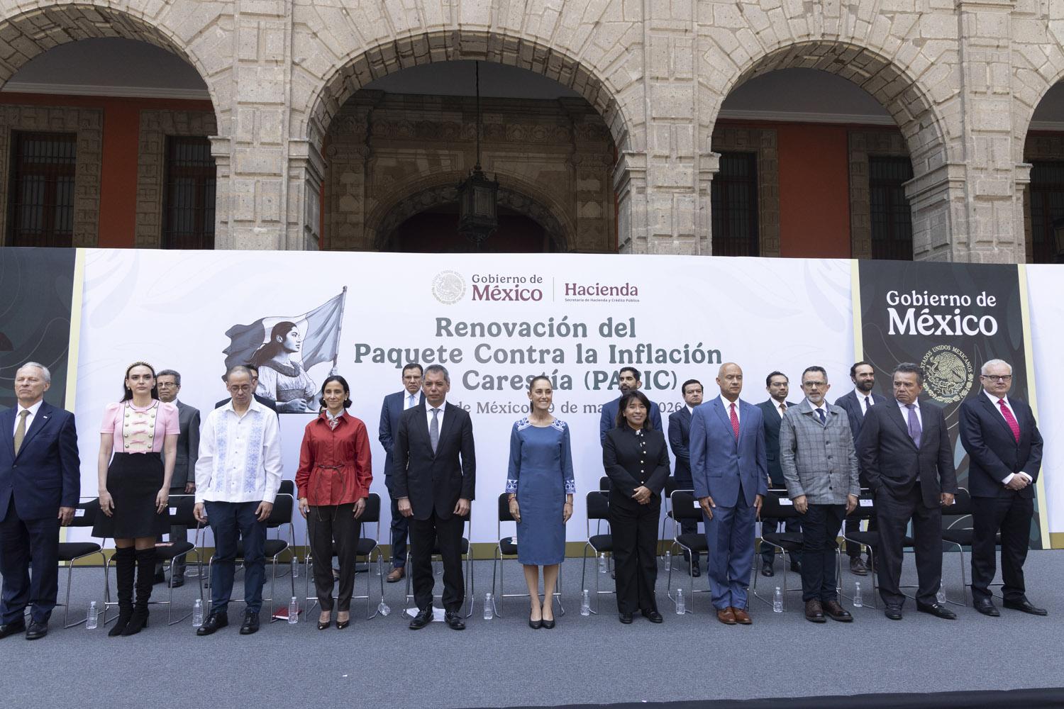 $!Sheinbaum y empresas firman pacto para mantener precios de canasta básica en tiendas de autoservicio