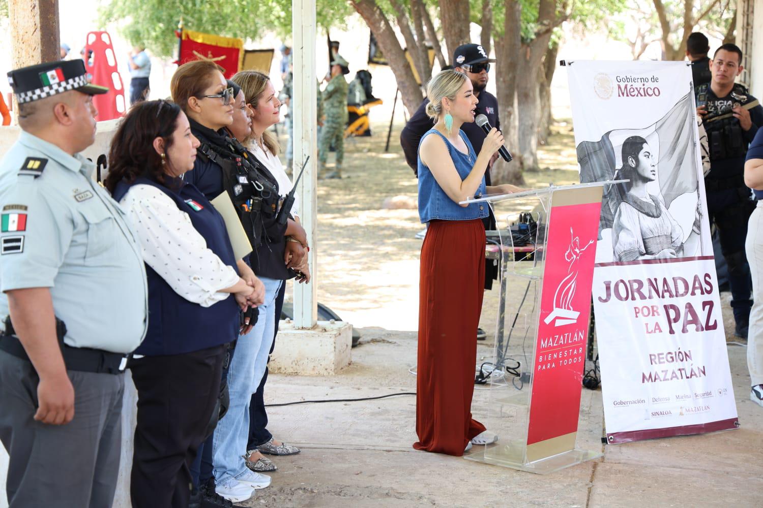 $!Realizan Jornada de Paz ‘Maratón de Lectura’, en El Recreo, en busca de disminuir incidencia delictiva en Mazatlán