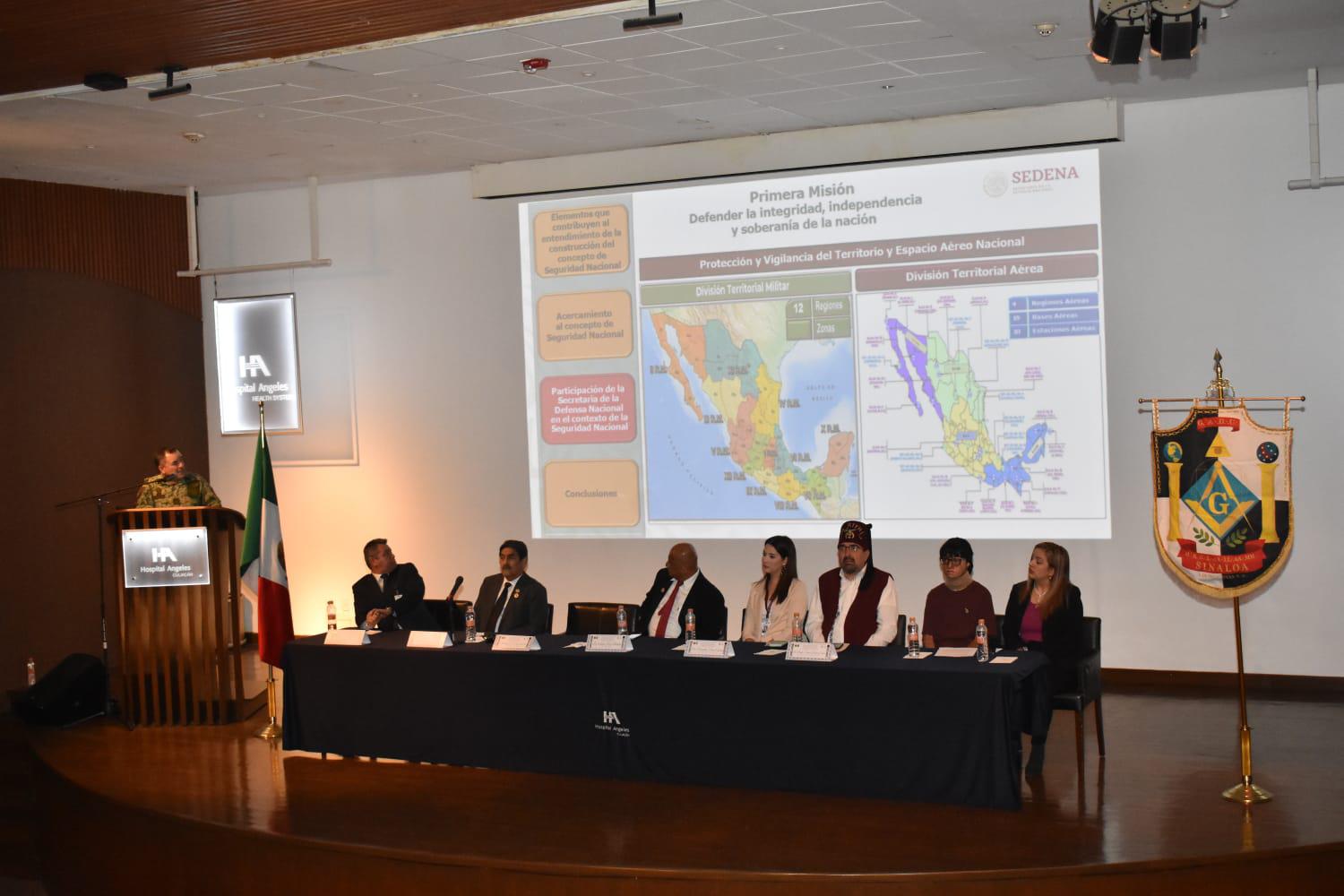 $!Exponen la importancia de la Seguridad Nacional en Hospital Ángeles