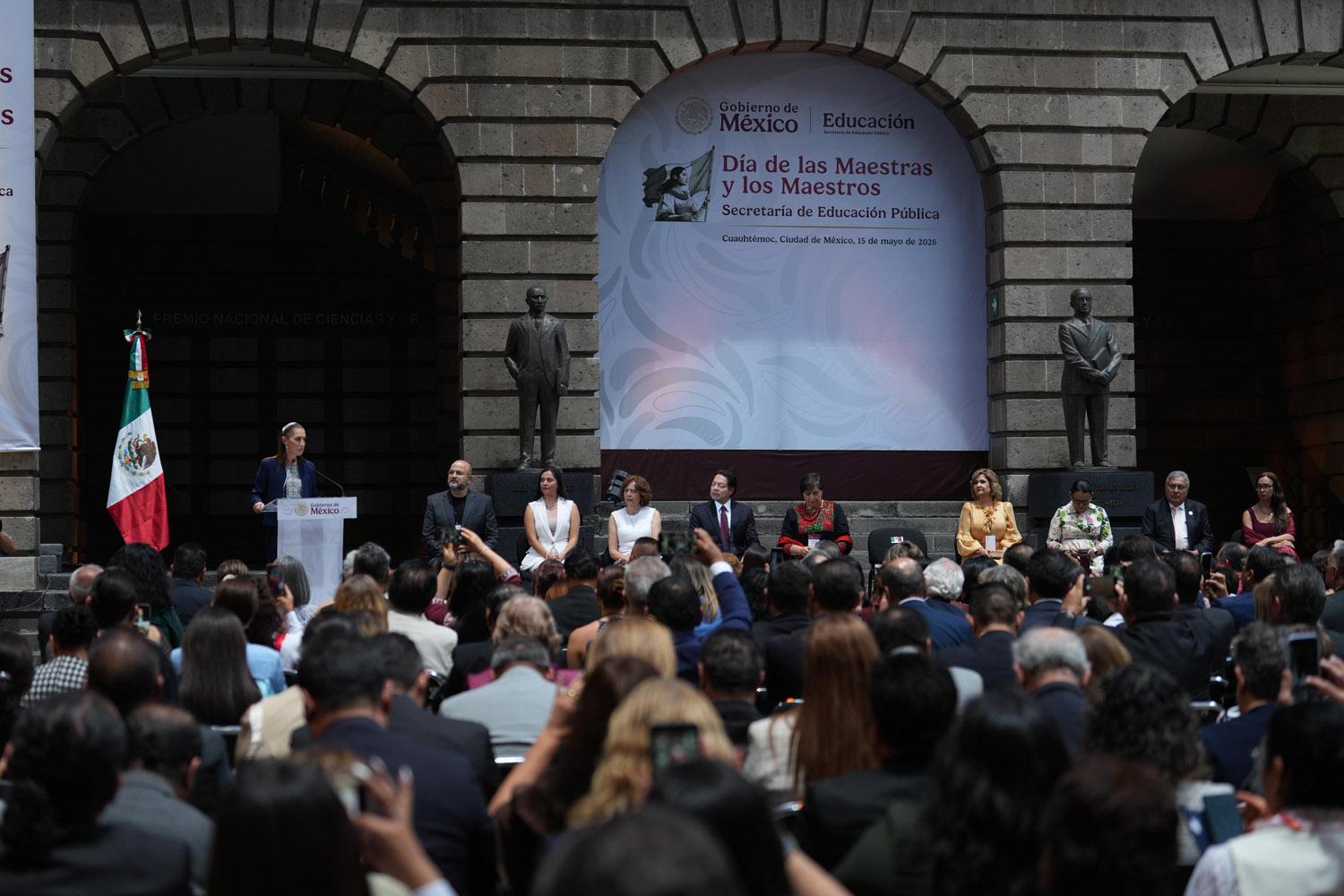 $!SEP anuncia aumento salarial del 9% a docentes en el marco del Día del Maestro y la Maestra