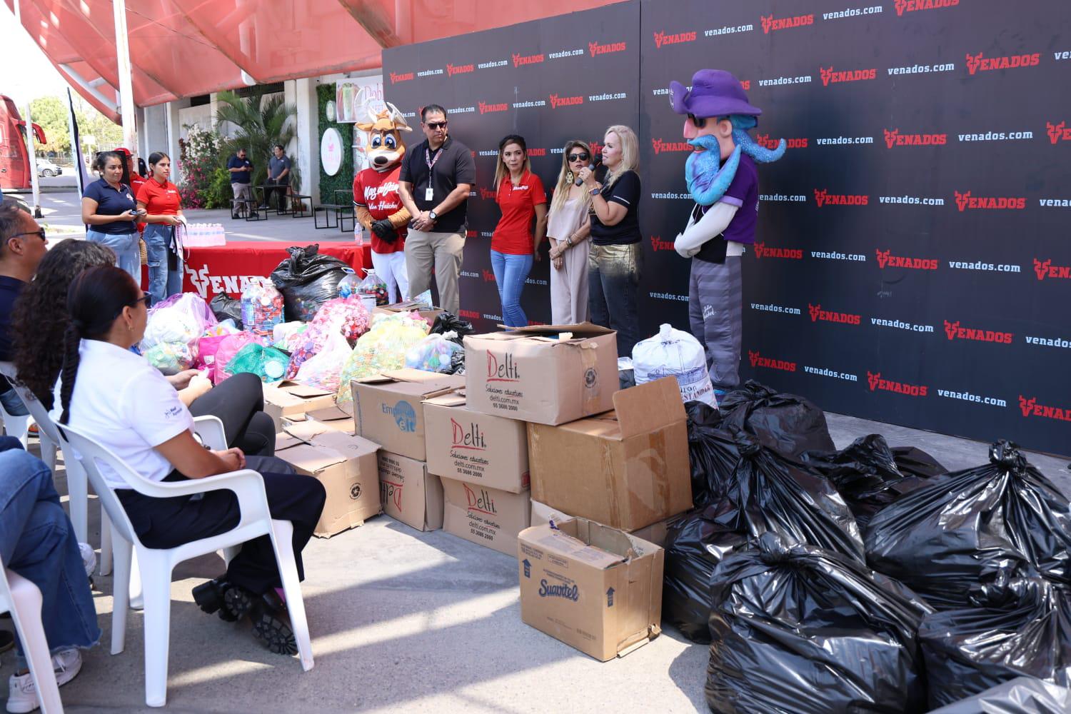 $!Venados de Mazatlán, escuelas y organismos sociales se unen al Tapatón 2026 en apoyo a niños con cáncer