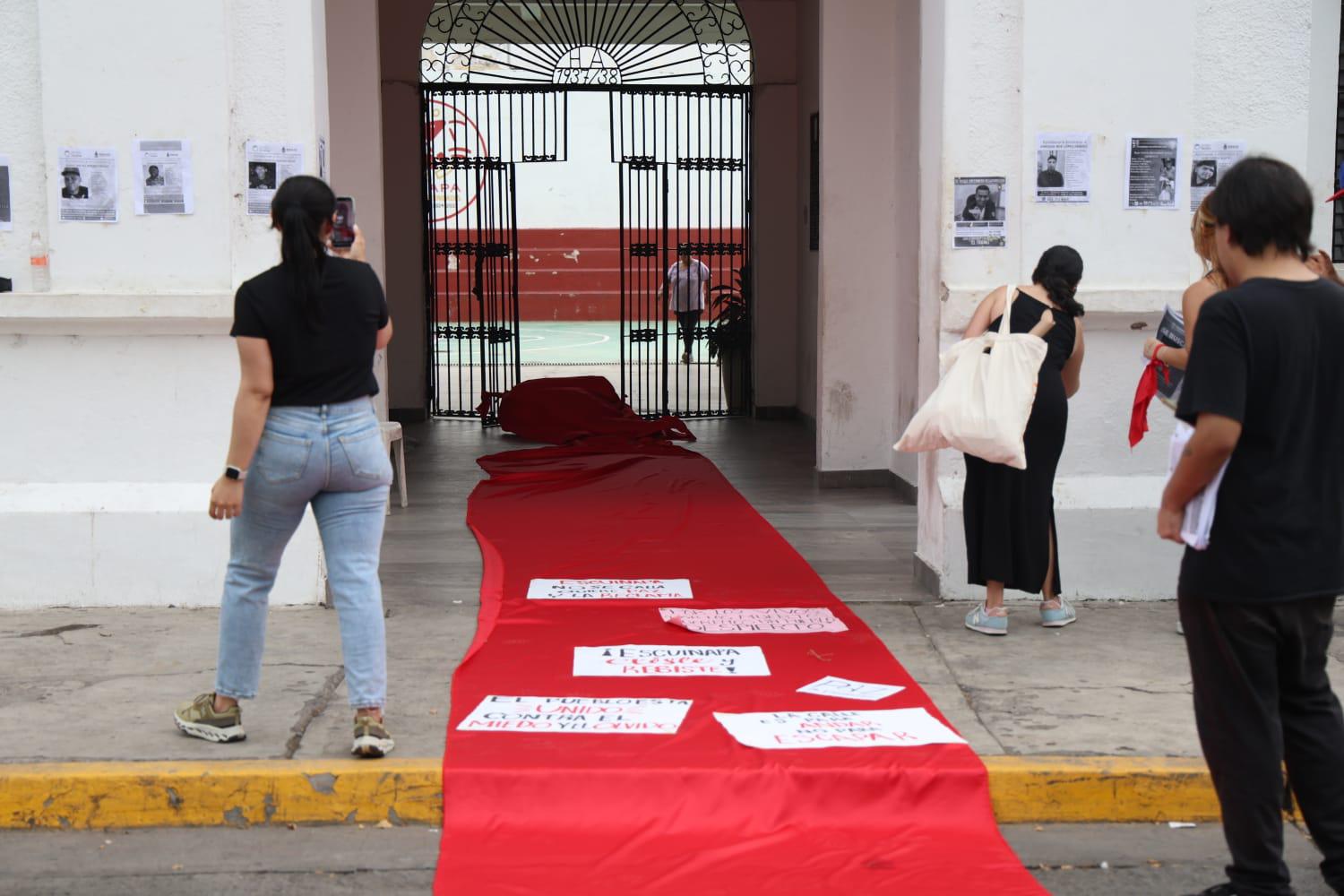 $!Con marcha, reclaman paz por Escuinapa