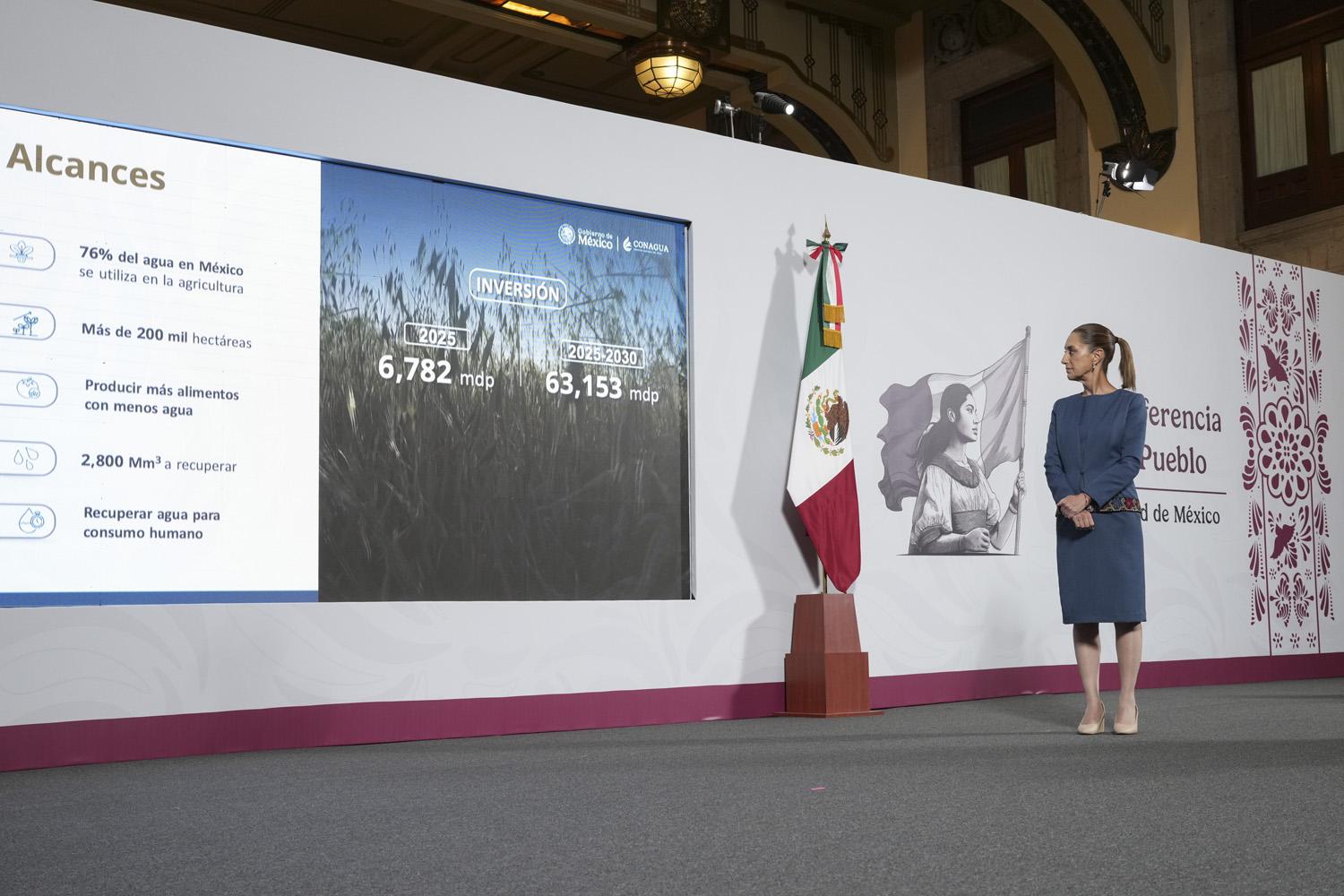 $!Presenta Conagua programa de tecnificación del campo