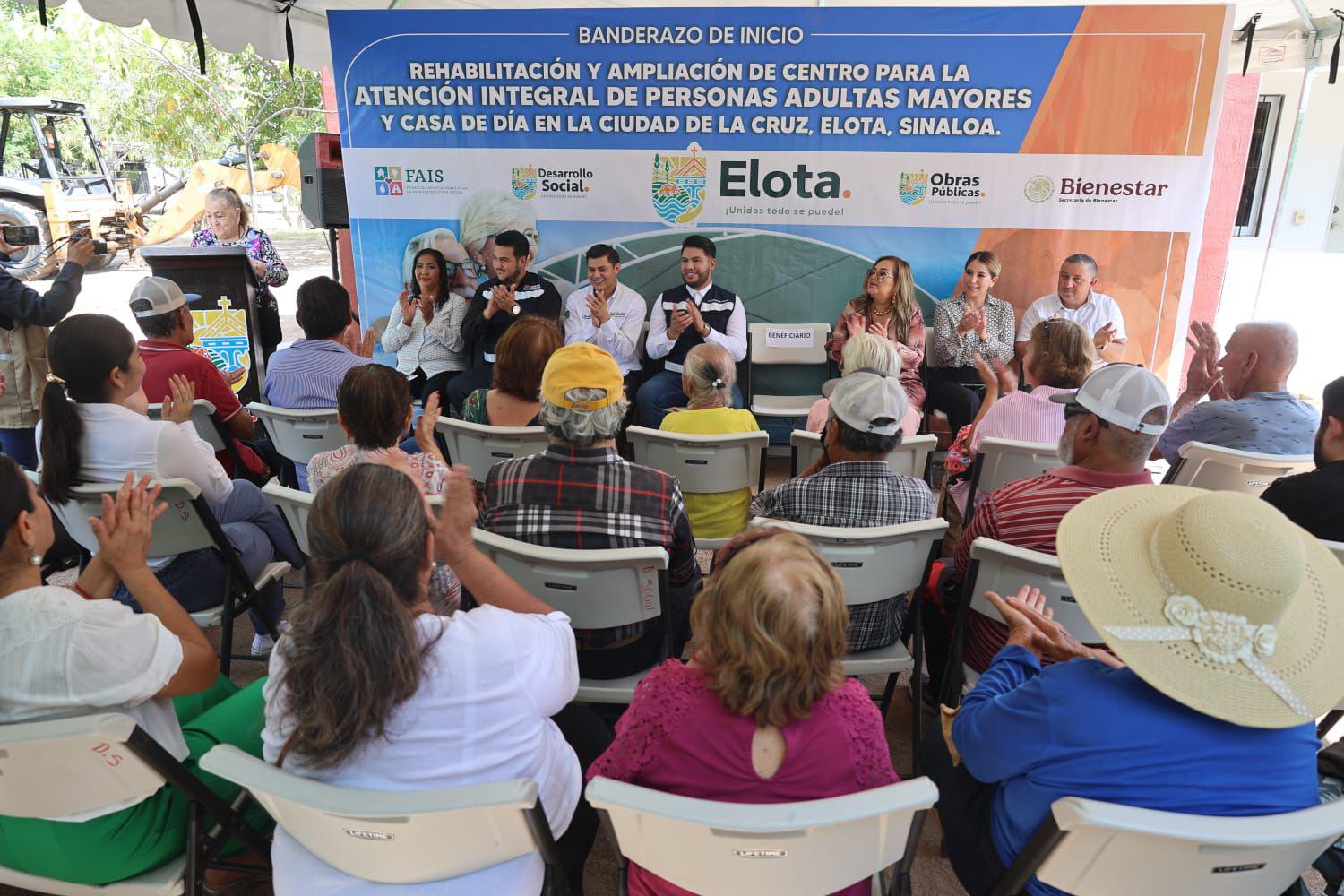 $!Rehabilitan y amplían Casa del Abuelo en La Cruz, Elota